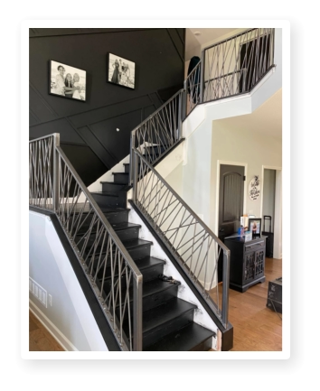 custom handrail for staircase