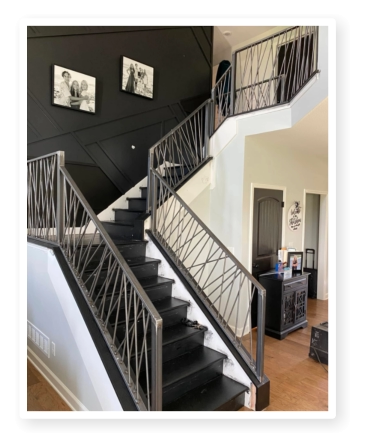 custom handrail for staircase