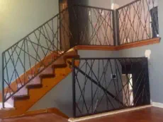 Custom Handrail Install Before Renovation