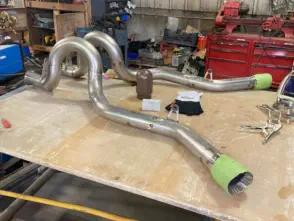 Stainless Exhaust Welding For Classic Cars