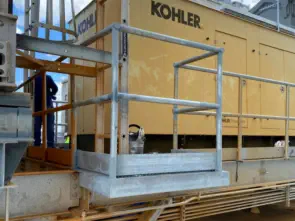 Add on landing / handrail downtown KC roofTop