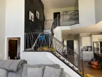 Custom Handrail After Renovation Wide Shot