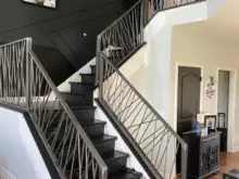 Custom Handrail Install After Home Renovation