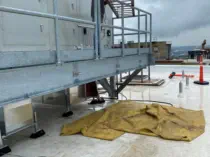 Add on handrail downtown KC roofTop