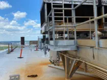 Add on landing and handrail downtown KC roofTop