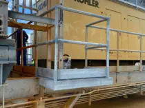 Add on landing / handrail downtown KC roofTop