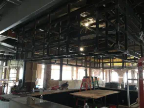 Sickies Garage Bar Storage Project More Progress