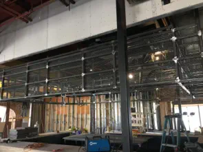 Sickies Garage Bar Storage Welding Almost Finished